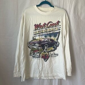brandy melville long sleeve graphic shirt